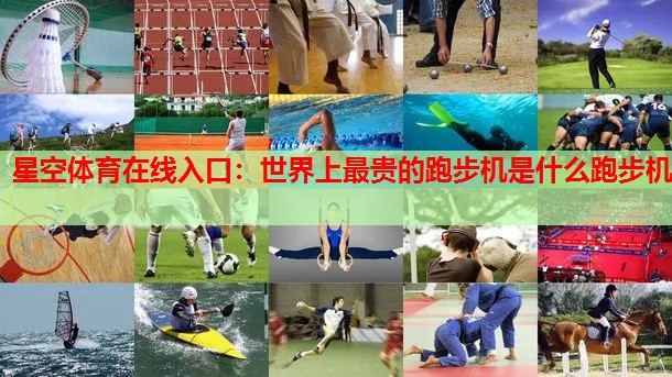 星空体育在线入口：世界上最贵的跑步机是什么跑步机