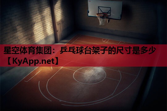 乒乓球台架子的尺寸是多少