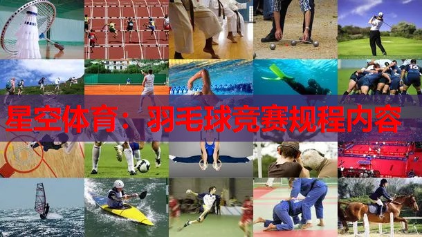 羽毛球竞赛规程内容